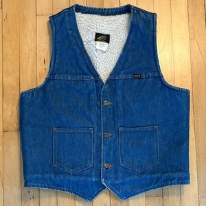 Maverick Automaticks Vintage Blue Denim Vest